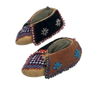 Childs Plains Beaded Moccasins