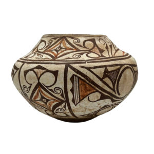 19th Century Zuni Pueblo Pottery Olla