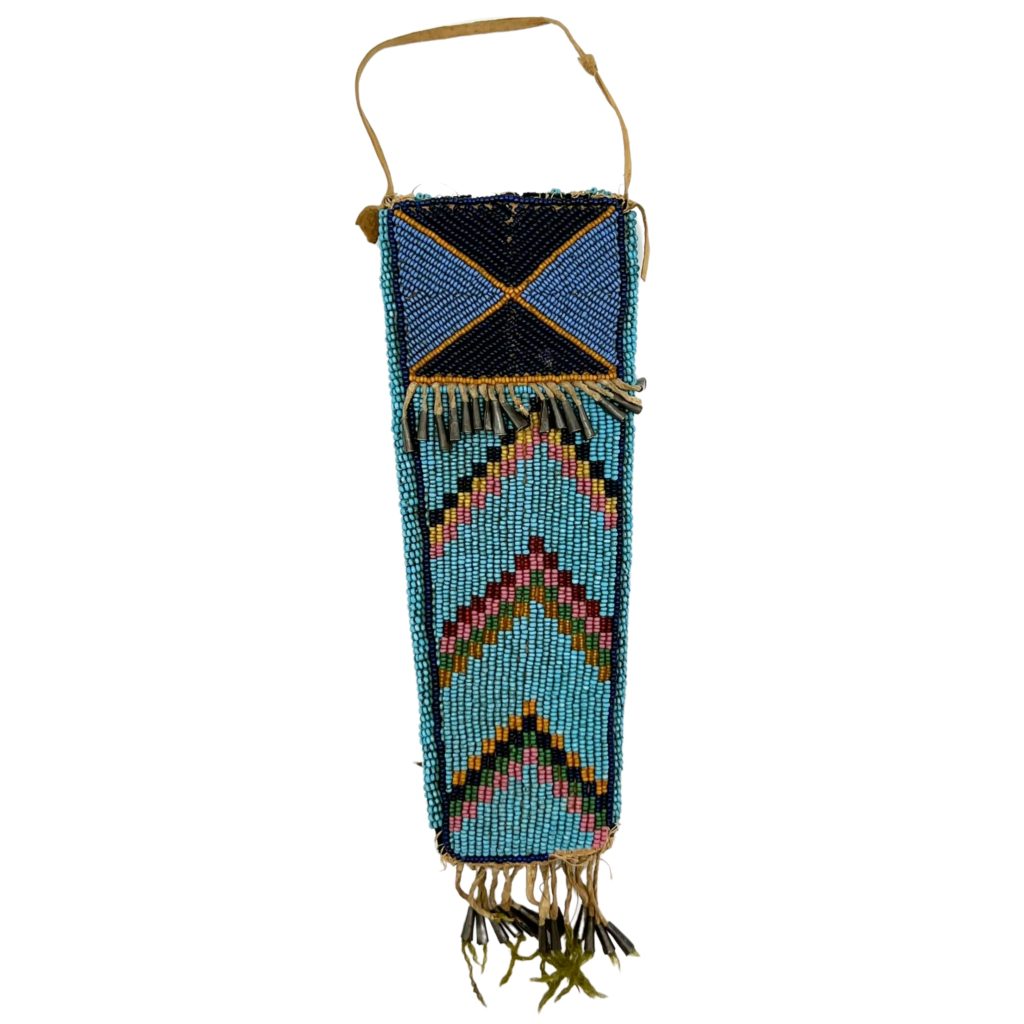 Northern Plains Indian Beaded Knife Sheath - Michael D. Higgins