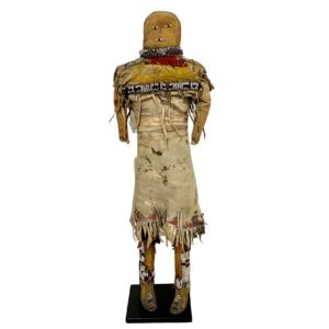Old Southern Cheyenne Beaded Doll