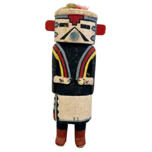 Old Hopi Velvet Shirt Kachina Doll