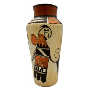 Early Hopi Pictorial Pottery Cylinder Jar