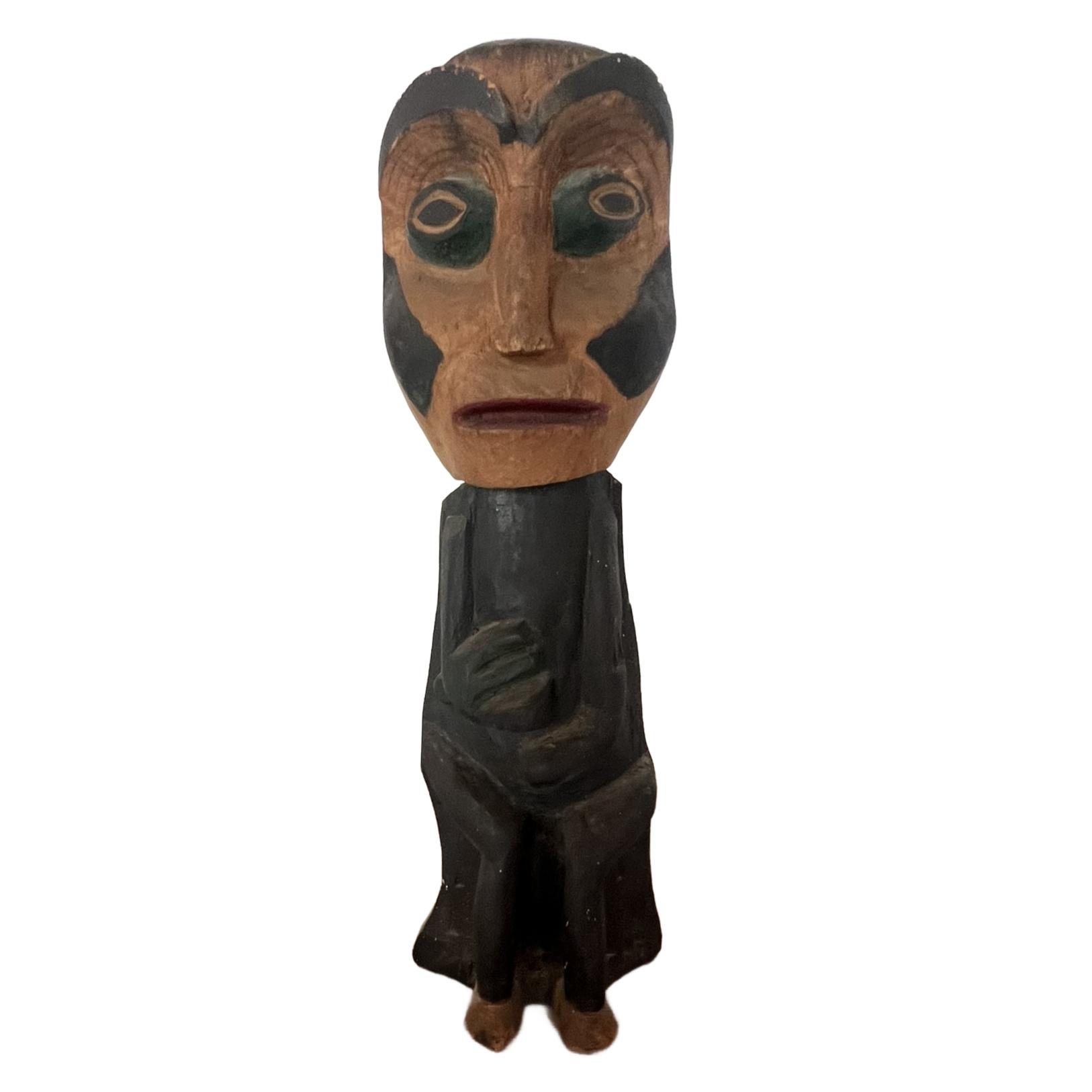 Old Northwest Coast Wood Sculpture